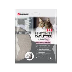 Flamingo Kattenbakvulling Babypoeder – 15 Kg